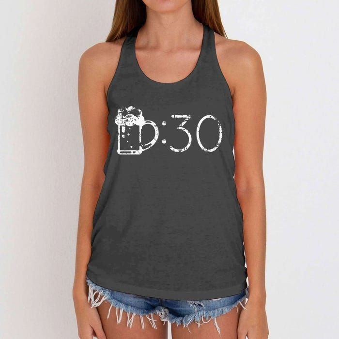 Beer 30 Funny For Beer Drinkers Women's Knotted Racerback Tank