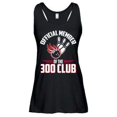 Bowling 300 Great Gift 300 Club Member Funny Bowler Gift Ladies Essential Flowy Tank