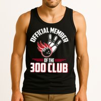Bowling 300 Great Gift 300 Club Member Funny Bowler Gift Tank Top