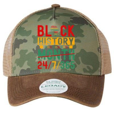 BHM 365 One Month Cant Hold Our History Legacy Tie Dye Trucker Hat