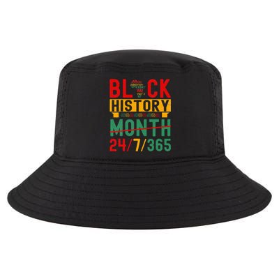 BHM 365 One Month Cant Hold Our History Cool Comfort Performance Bucket Hat