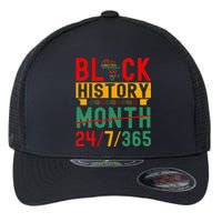 BHM 365 One Month Cant Hold Our History Flexfit Unipanel Trucker Cap