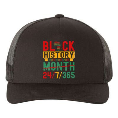 BHM 365 One Month Cant Hold Our History Yupoong Adult 5-Panel Trucker Hat