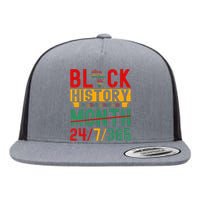 BHM 365 One Month Cant Hold Our History Flat Bill Trucker Hat