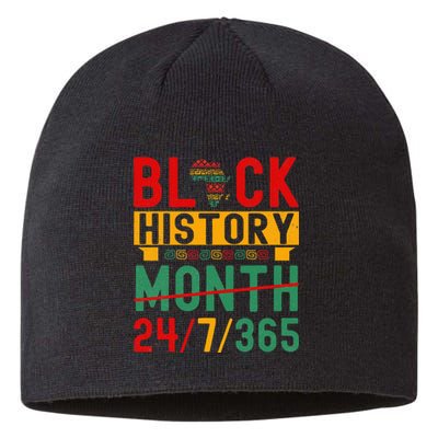 BHM 365 One Month Cant Hold Our History Sustainable Beanie