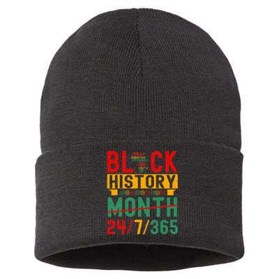 BHM 365 One Month Cant Hold Our History Sustainable Knit Beanie