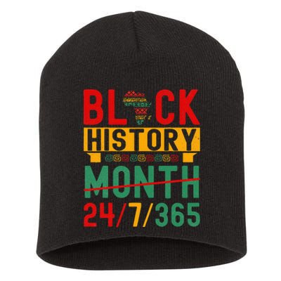 BHM 365 One Month Cant Hold Our History Short Acrylic Beanie