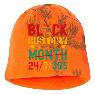 BHM 365 One Month Cant Hold Our History Kati - Camo Knit Beanie