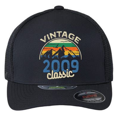 Birthday 365 Vintage 2009 Classic Birthday Gifts Flexfit Unipanel Trucker Cap