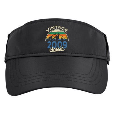 Birthday 365 Vintage 2009 Classic Birthday Gifts Adult Drive Performance Visor