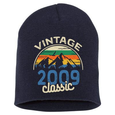 Birthday 365 Vintage 2009 Classic Birthday Gifts Short Acrylic Beanie