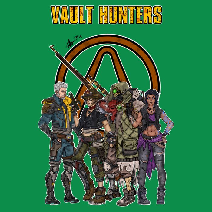 Borderlands 3 Vault Hunters Mesh Reversible Basketball Jersey Tank