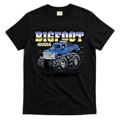 Bigfoot 4x4x4 Cartoon Truck (Color Options 1) T-Shirt