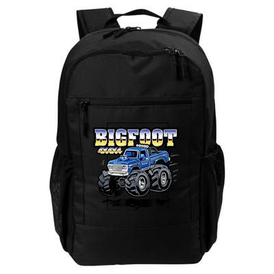 Bigfoot 4x4x4 Cartoon Truck (Color Options 1) Backpack