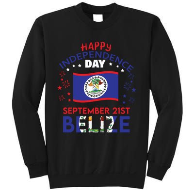 Belize 43rd Independence Day Belizean Pride Belize Flag Sweatshirt