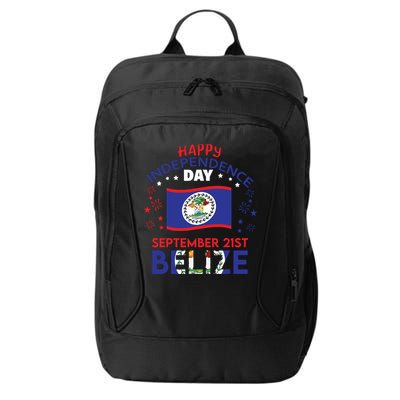 Belize 43rd Independence Day Belizean Pride Belize Flag City Backpack
