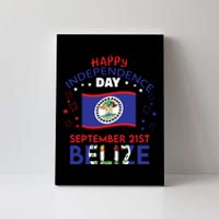 Belize 43rd Independence Day Belizean Pride Belize Flag Canvas