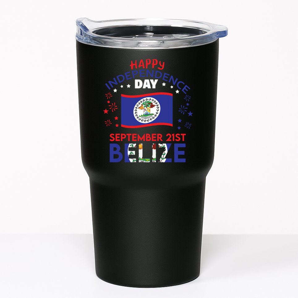 Belize 43rd Independence Day Belizean Pride Belize Flag Tumbler