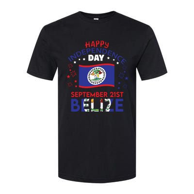 Belize 43rd Independence Day Belizean Pride Belize Flag Softstyle CVC T-Shirt