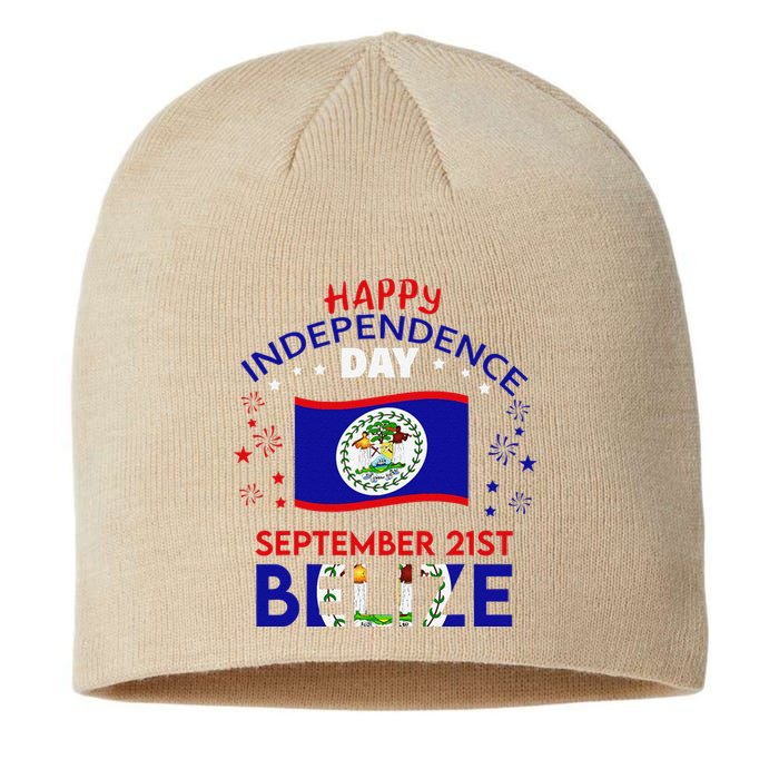 Belize 43rd Independence Day Belizean Pride Belize Flag Gift Sustainable Beanie