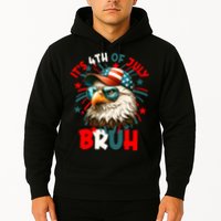 Bruh 4th Of July Bald Eagle Funny Hoodie