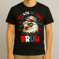 Bruh 4th Of July Bald Eagle Funny T-Shirt