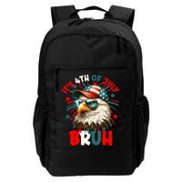 Bruh 4th Of July Bald Eagle Funny Backpack