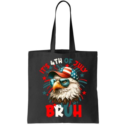 Bruh 4th Of July Bald Eagle Funny Bag