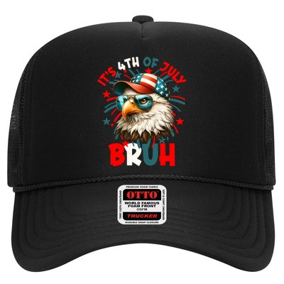Bruh 4th Of July Bald Eagle Funny Hat