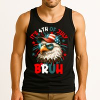 Bruh 4th Of July Bald Eagle Funny Tank Top