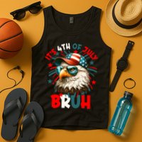 Bruh 4th Of July Bald Eagle Funny Tank Top