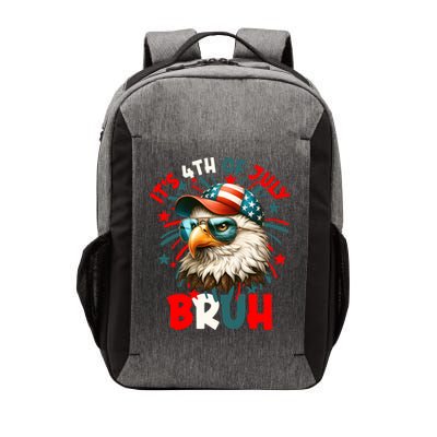 Bruh 4th Of July Bald Eagle Funny Vector Backpack