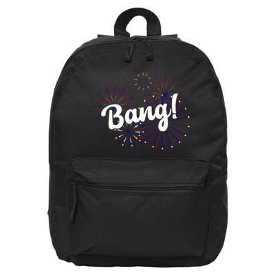 Bang 4th Of July Firework 16 in Basic Backpack