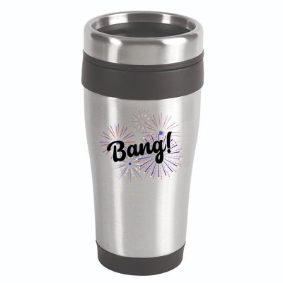 Bang 4th Of July Firework 16oz Travel Tumbler