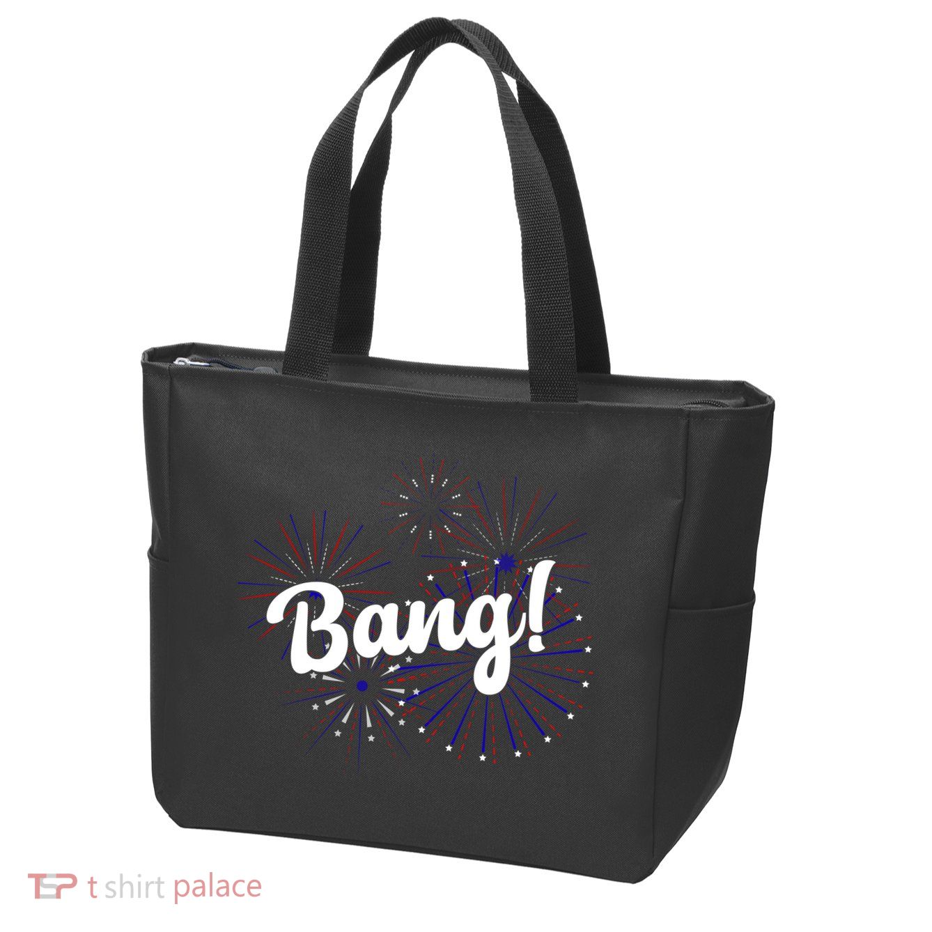 Bang 4th Of July Firework Zip Tote Bag