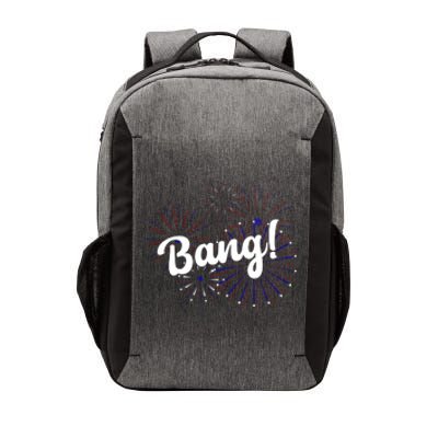 Bang 4th Of July Firework Vector Backpack