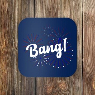 Bang 4th Of July Firework Coaster