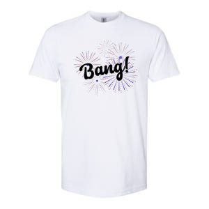 Bang 4th Of July Firework Softstyle CVC T-Shirt