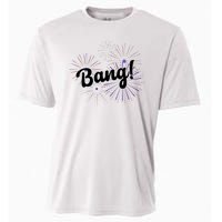 Bang 4th Of July Firework Cooling Performance Crew T-Shirt