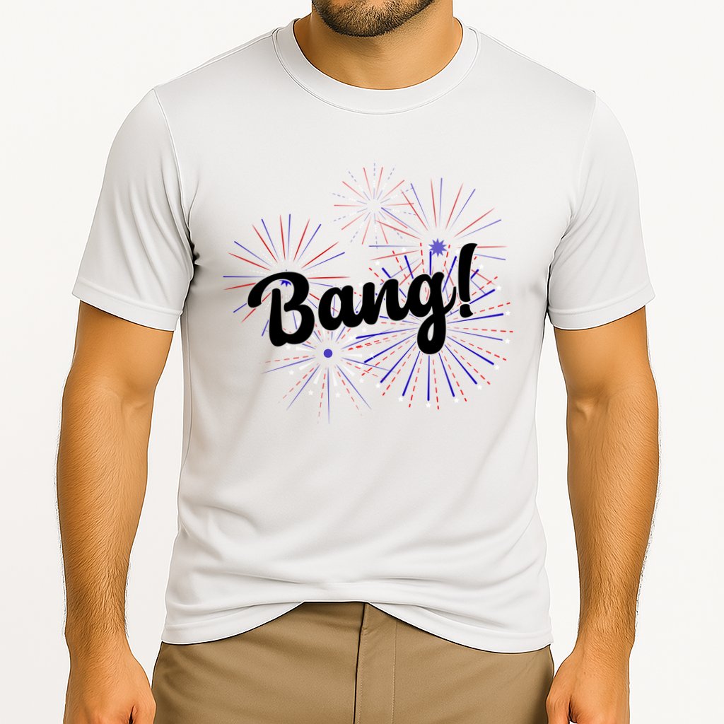 Bang 4th Of July Firework Performance Shirt