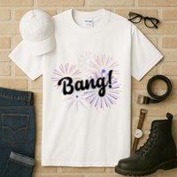 Bang 4th Of July Firework Tall T-Shirt