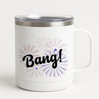 Bang 4th Of July Firework 12 oz Stainless Steel Tumbler Cup