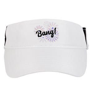 Bang 4th Of July Firework Adult Drive Performance Visor