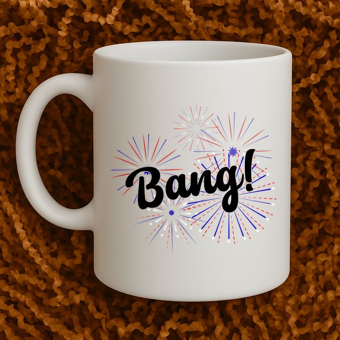 Bang 4th Of July Firework Mug