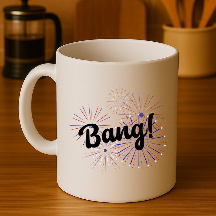 Bang 4th Of July Firework Mug