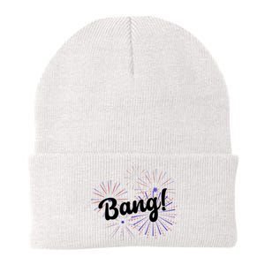 Bang 4th Of July Firework Knit Cap Winter Beanie