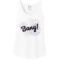 Bang 4th Of July Firework Ladies Essential Tank