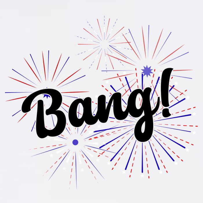 Bang 4th Of July Firework Flatbill Hat