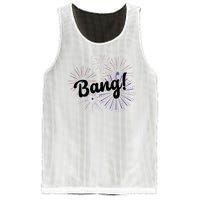 Bang 4th Of July Firework Mesh Reversible Basketball Jersey Tank