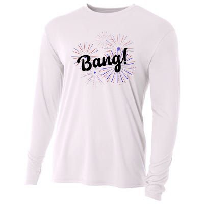 Bang 4th Of July Firework Cooling Performance Long Sleeve Crew